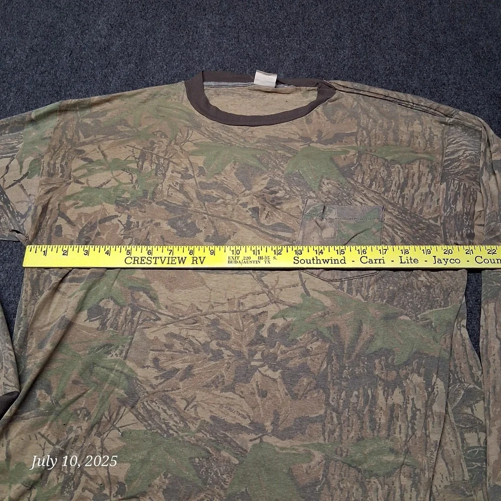 * Vintage Red Head‎ Redhead Realtree Pocket T Shirt Size Large Camouflage